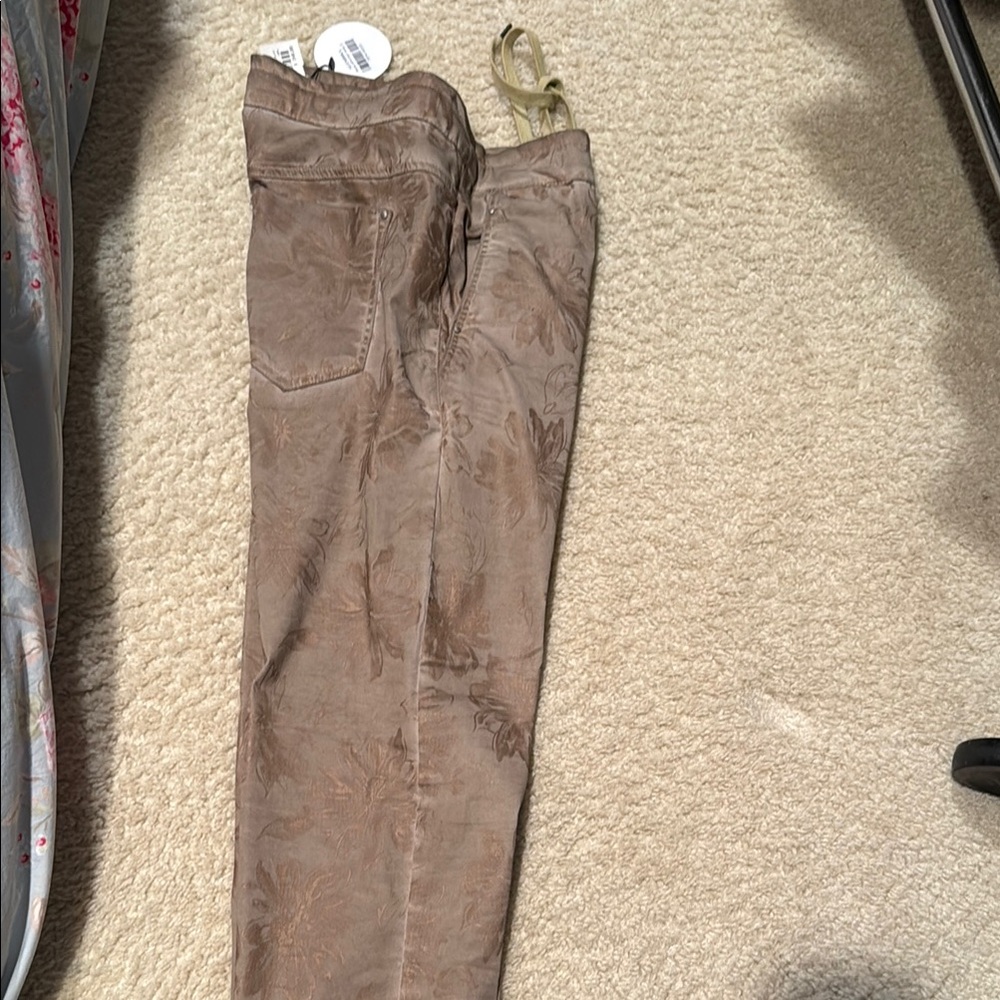 Size 3 Alembika!! Tan Straight-Leg Chinos for Everyday Comfort